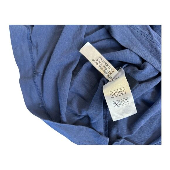 Vilebrequin Long Sleeve Cotton Polo Shirt Size XXL / Small Defect Blue Collar - Picture 11 of 11